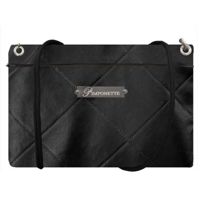 Sac Pochette Personnalisé - Plaque métal Pimponette