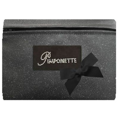 Pochette Trendy Scintillant noir Pimponette