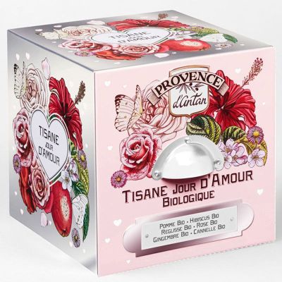 Tisane Bio Provence d'Antan - Jour d'Amour - 24 sachets