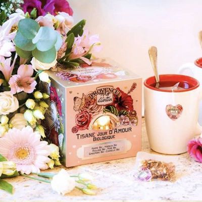 Tisane Bio Provence d'Antan - Jour d'Amour - 24 sachets