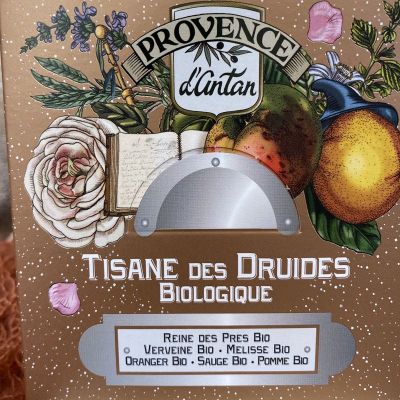 Tisane Bio des Druides - Provence d'Antan - Sauge & Rose