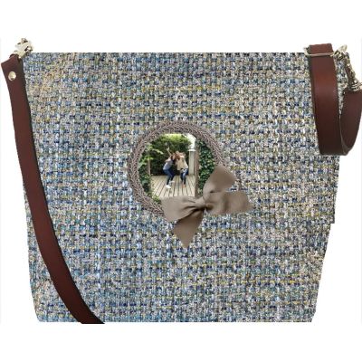 Sac bandoulière femme -Sac à personnaliser de votre photo ou prénom