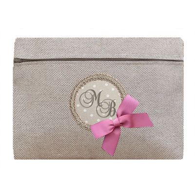 Pochette Trendy Prado personnalisée avec initiales