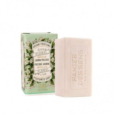 Savon parfumé Jasmin Précieux - Panier des Sens en Provence - Fait à Marseille