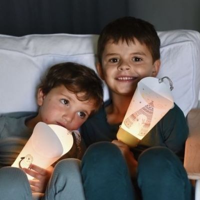 Lampe nomade personnalisable et rechargeable pour enfants