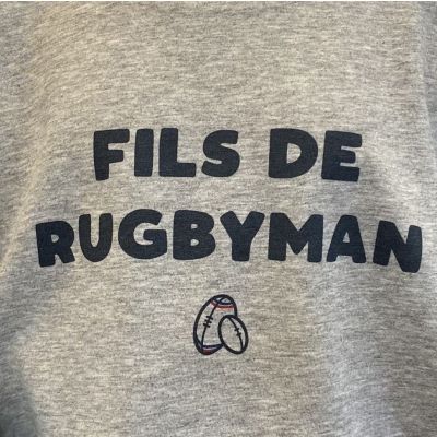 T Shirt Enfant Fils de Rugbyman 