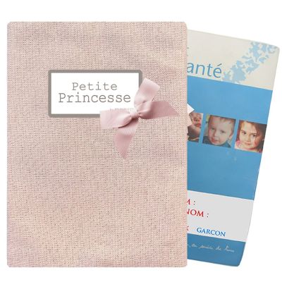 Protège Carnet de santé personnalisé - Petite Princesse