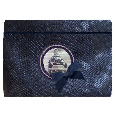 Pochette Trendy Tasma marine personnalisée