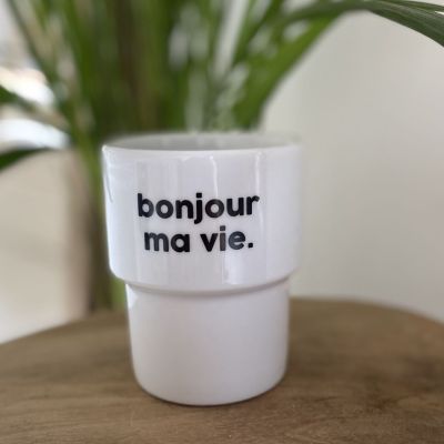 Felicie Aussi - mug bonjour ma Vie