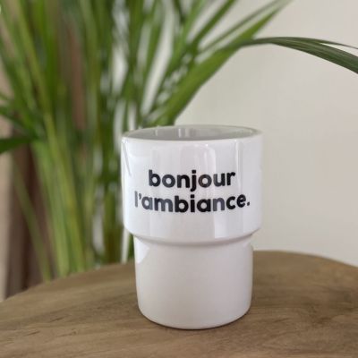 Felicie Aussi - mug bonjour l'ambiance