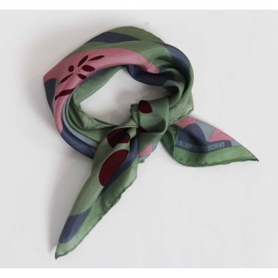 Les belles Vagabondes - mini foulard en soie 50x50cm