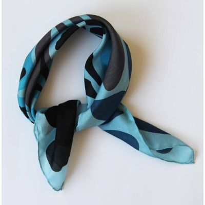 Les belles Vagabondes - mini foulard en soie de très belle qualité