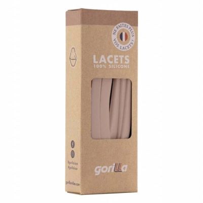 GORILLA Lacets élastiques en Silicone - Confort, pratique et stylé