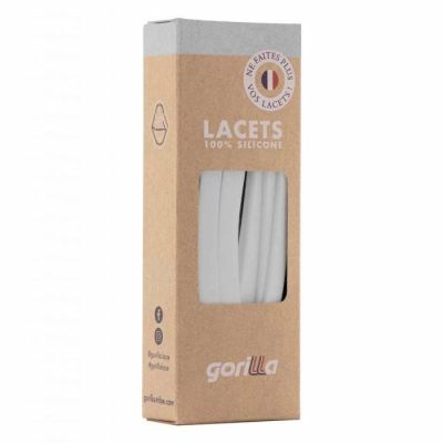 GORILLA Lacets élastiques en Silicone - Confort, pratique et stylé