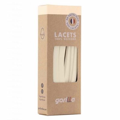 GORILLA Lacets élastiques en Silicone - Confort, pratique et styléA