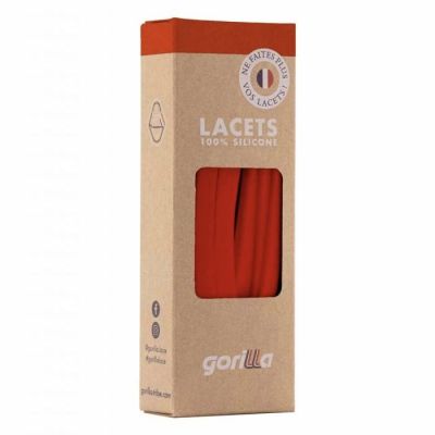 GORILLA Lacets élastiques en Silicone - Confort, pratique et stylé