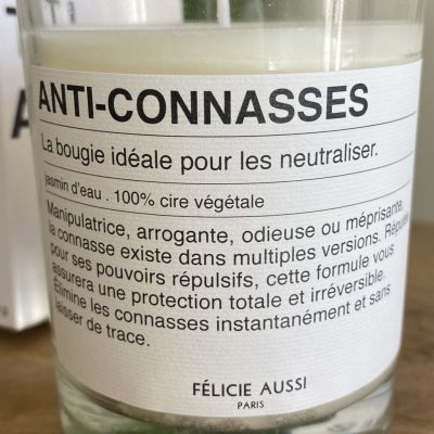 Félicie Aussi - Bougie Anti-Connasses au Jasminie