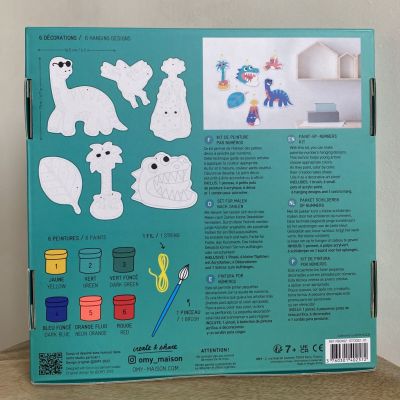 Omy - Coffret Paint Box Dinos