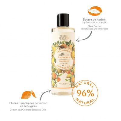 Panier des Sens - Gel douche Provence aux zestes d'agrumes et cyprès