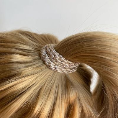 Elastique cheveux KKNEKKI - Dove glitter