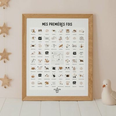 Affiche Mes Premières fois à tamponner - Les Petites Dates