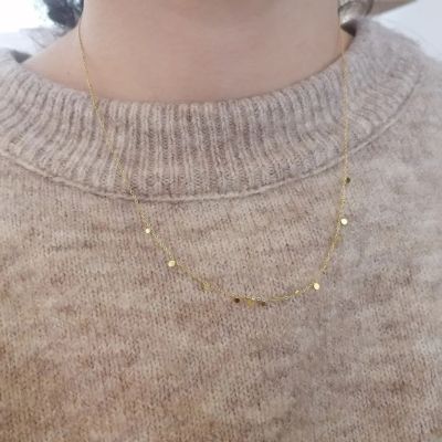 Collier confettis 