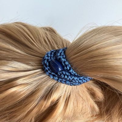 Elastique cheveux KKNEKKI - Indigo