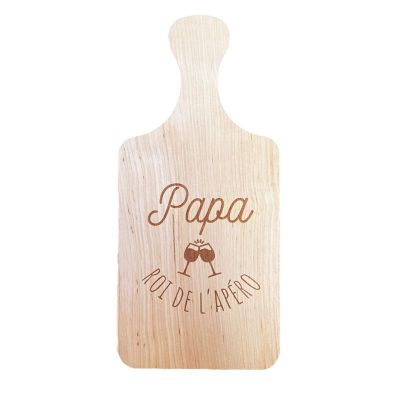 Planche Apéro en bois - Papa Roi de l'Apéro