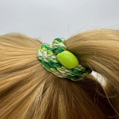 Elastique cheveux KKNEKKI -  Mix Vert 