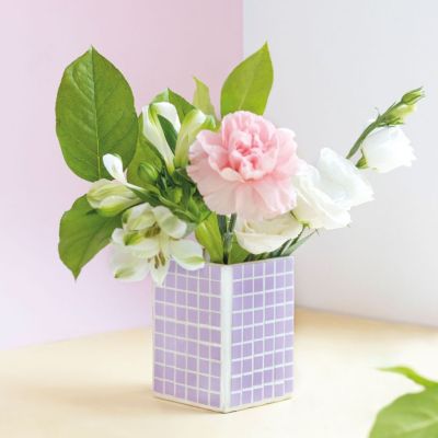 Kit DIY Decoration - Mon vase en mosaïque