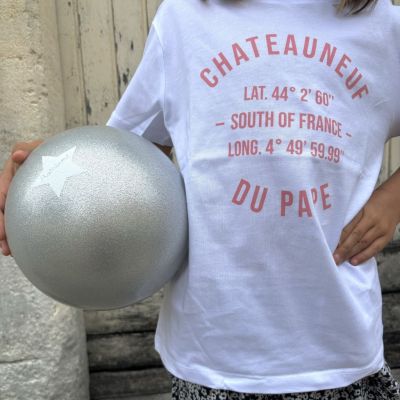 T-Shirt Enfant Chateauneuf du Pape Rose