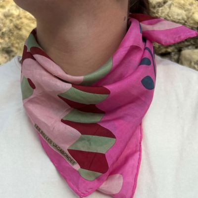 Les belles Vagabondes - mini foulard en soie de très belle qualité