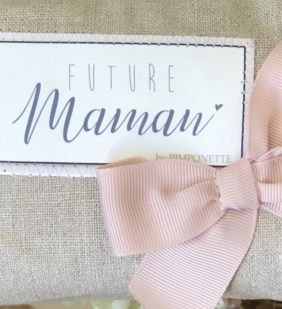 Cadeau Future Maman - Pochette à message : produits à personnaliser