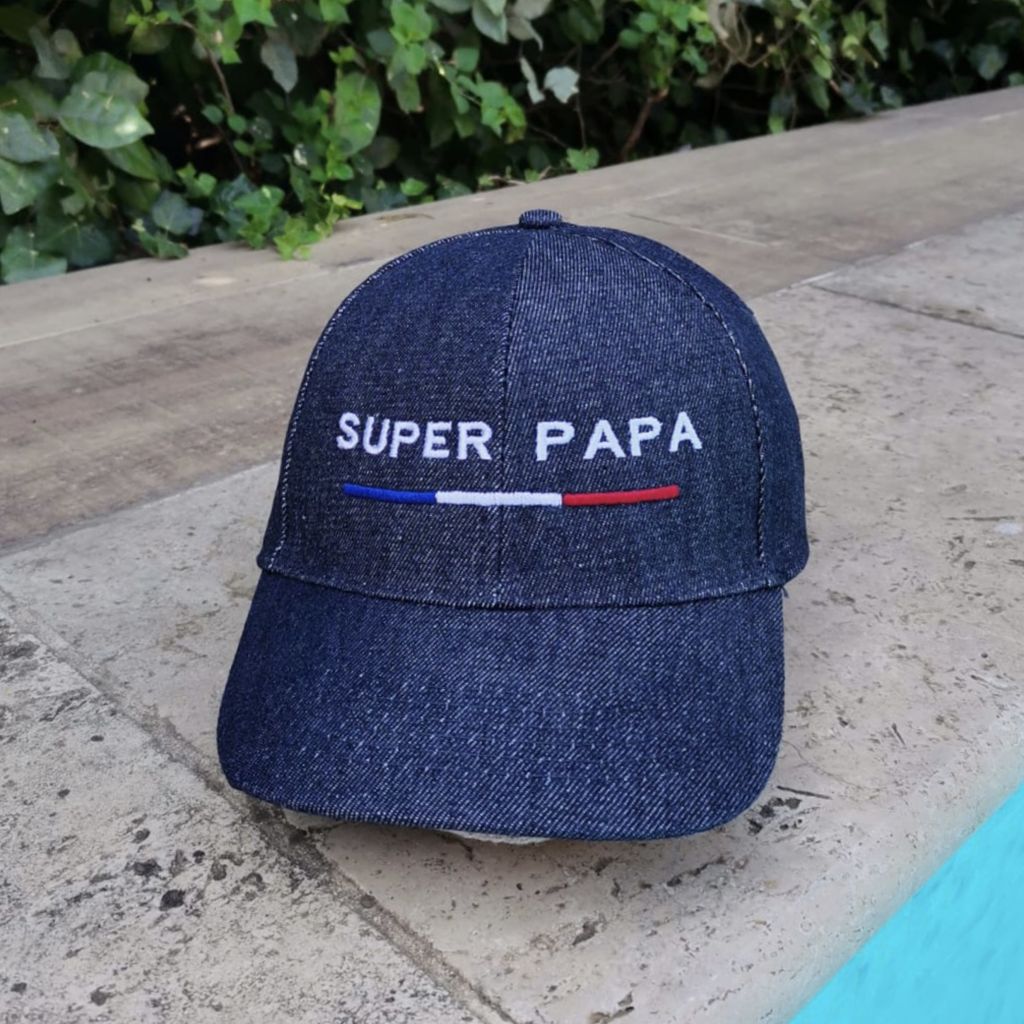 Casquette Personnalisée Super Papa By Pimponette : Produits à ...